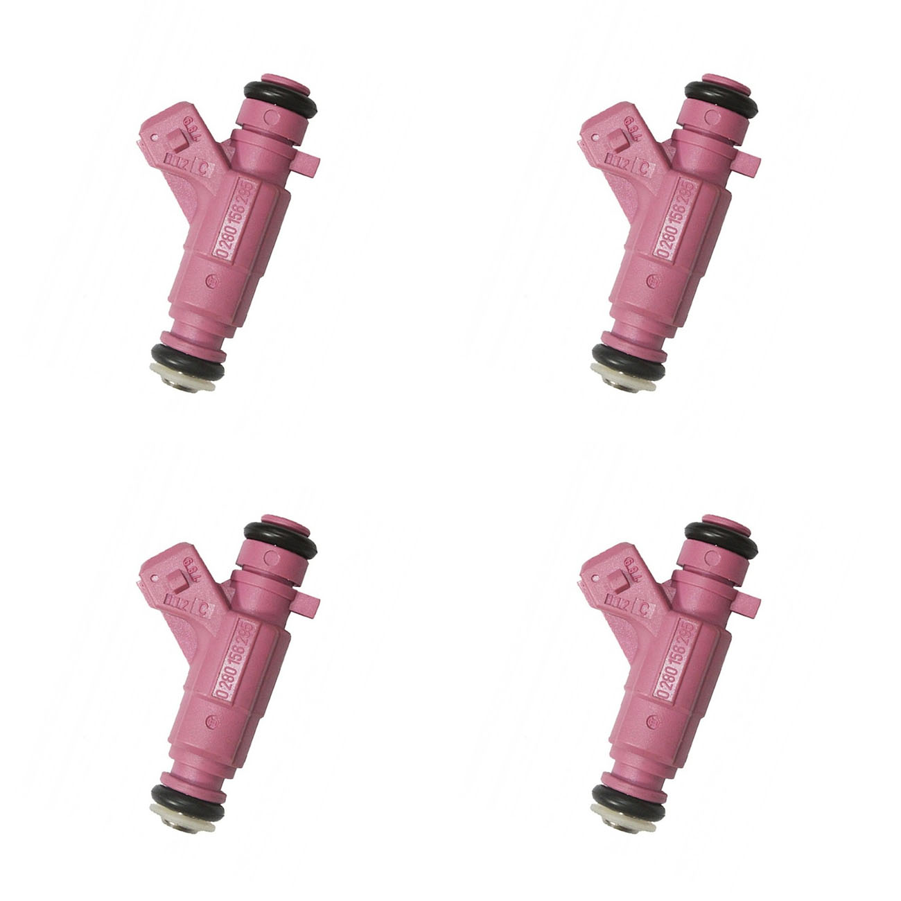 Kit 4 Inyectores Bosch Peugeot 207 1.4 Partner 1.4